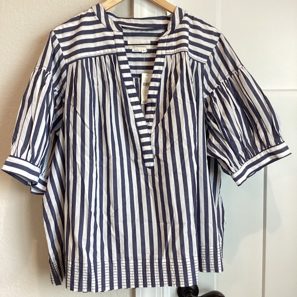 Anthropologie Tops - Anthropologie Darcey Popover Swing Top